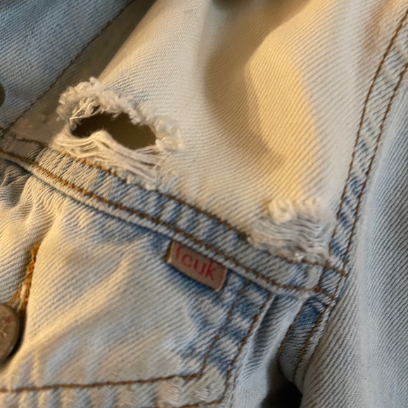 Wonderful artistic Distress denim‎ jacket - Picture 12 of 13